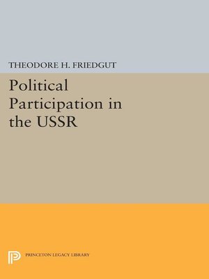 cover image of Political Participation in the USSR